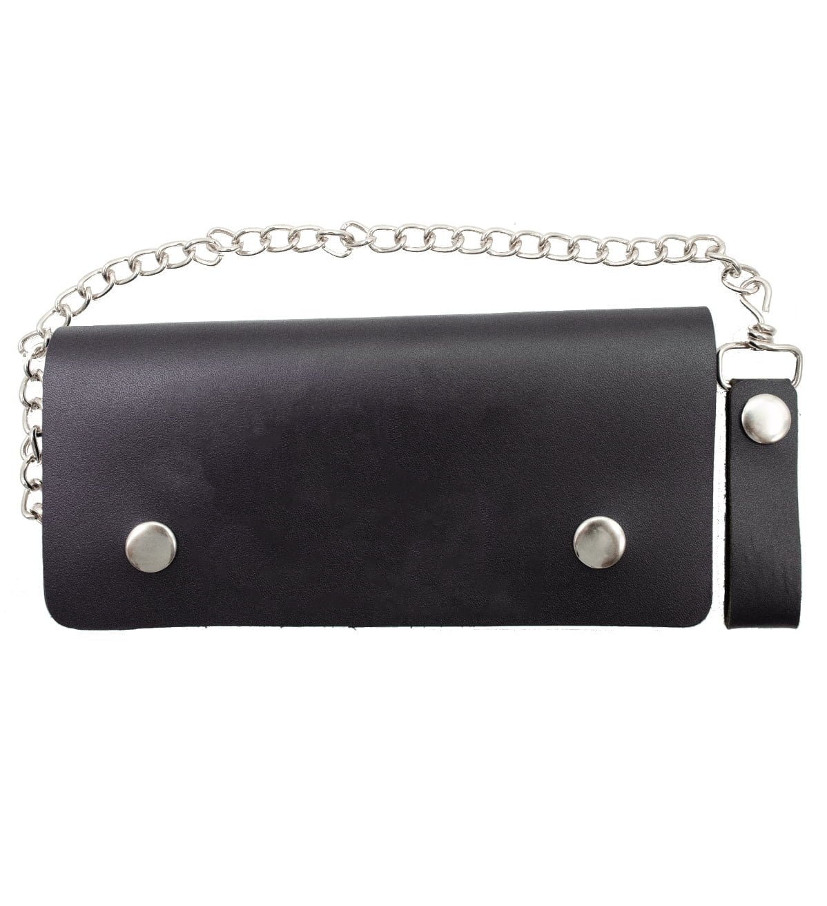 Long Chain Biker Wallet Genuine Leather - #BW-406