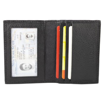 Slim Foldable Credit Card Holder with ID Window, RFID Blocking - #CC-149 RF