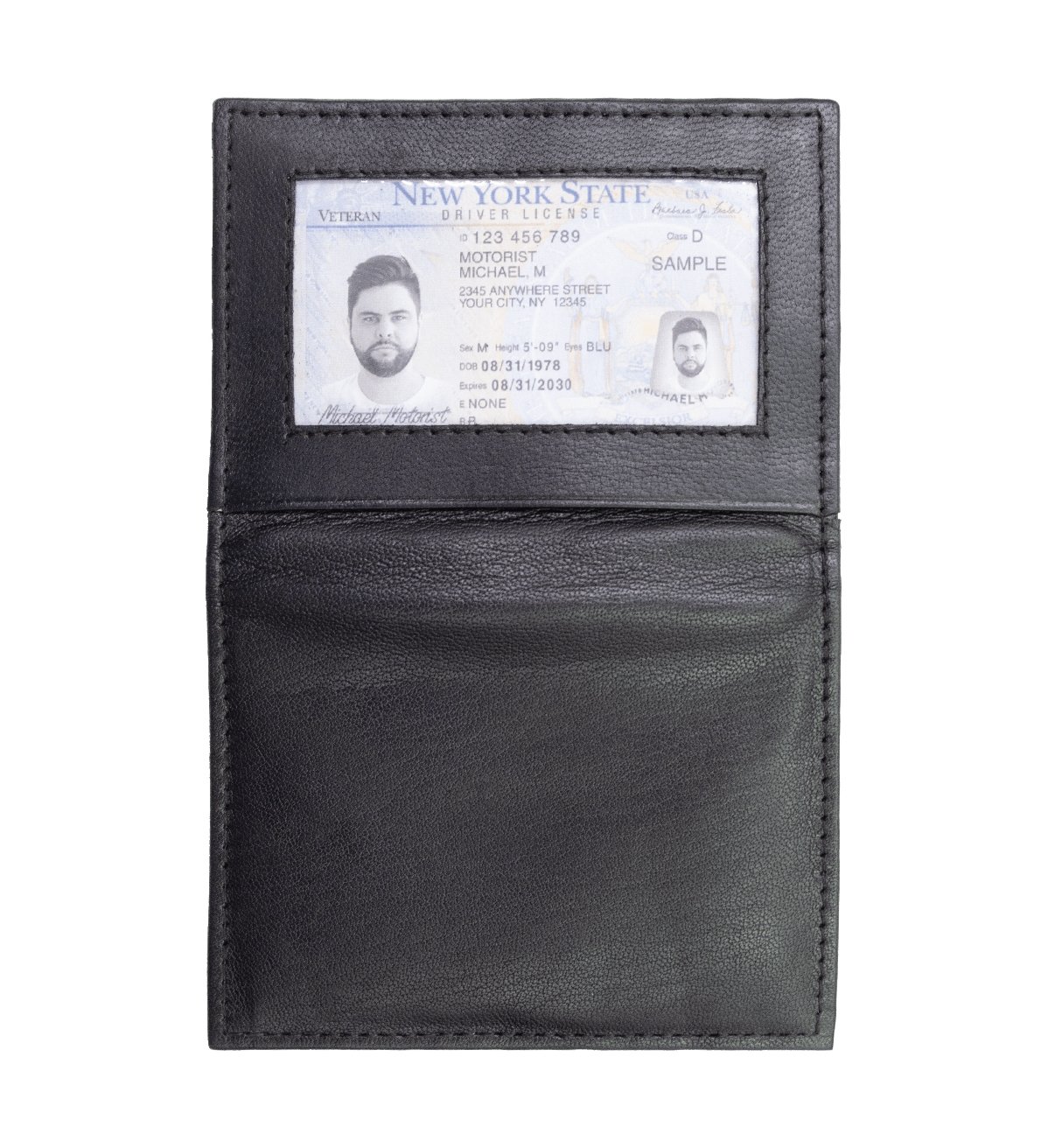 Foldable Credit Card Holder with ID Window, RFID Blocking - #CC-150 RF
