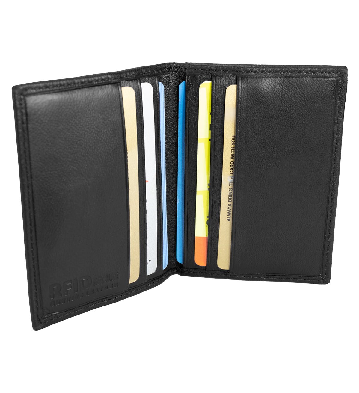 Credit Card Holder with ID Window, RFID Blocking - #CC-153 RF