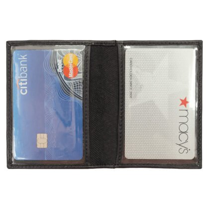 Slim Credit Card Holder with ID Window, RFID Blocking – #CC-160 RF