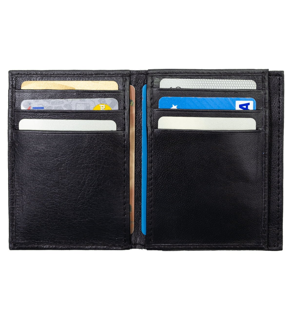 Foldable Credit Card Holder with ID Window, RFID Blocking - #CC-18 RF