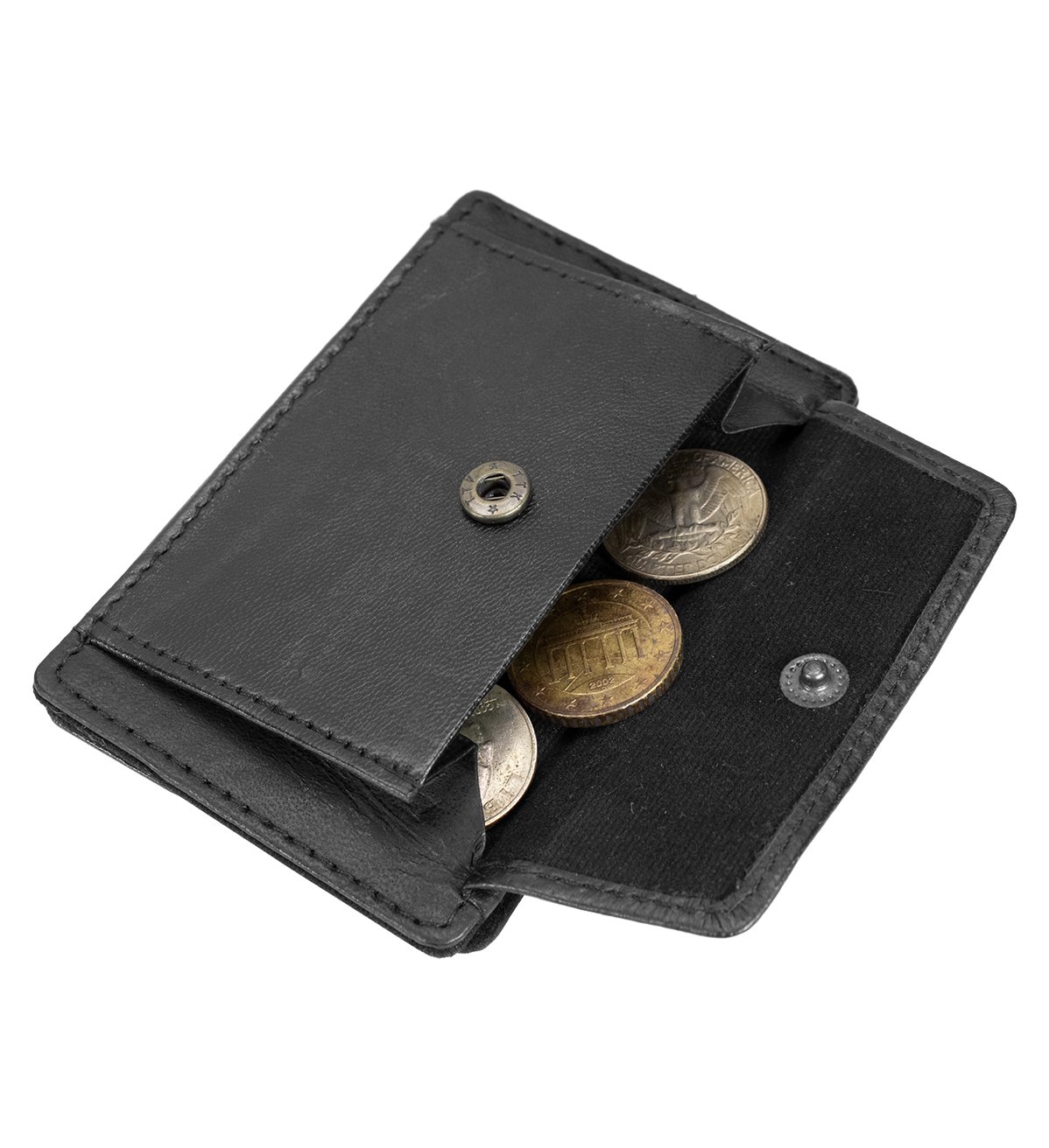 Bifold Slim Magic Wallet with Coin Pocket - #MW-02