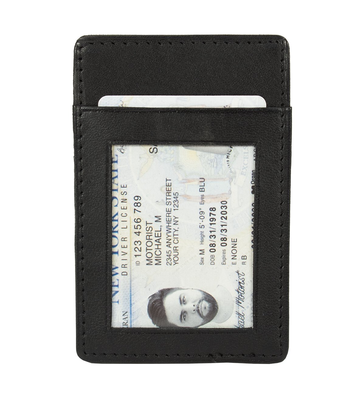 Bifold Slim Magic Wallet with ID Window - #MW-03